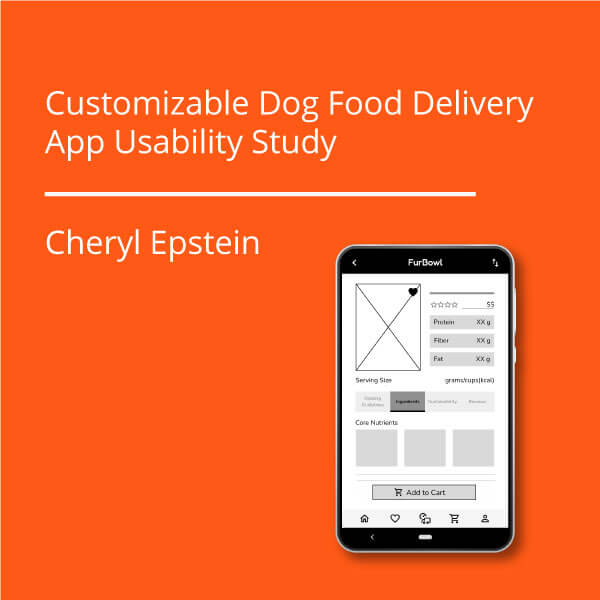 Dog Food Delivery App Design